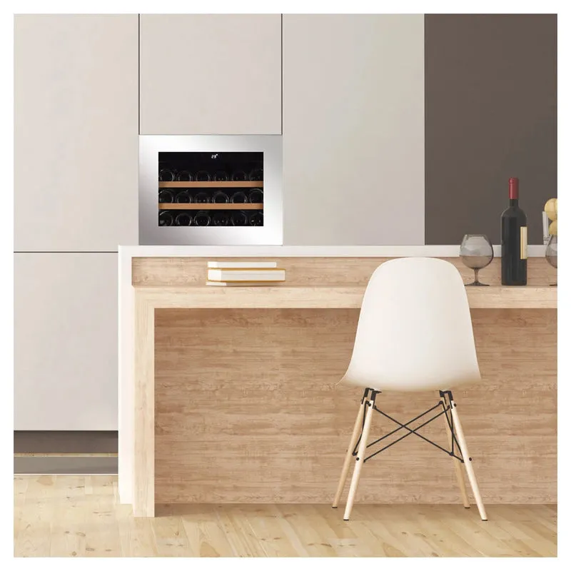 Weinkühlschrank 18 Flaschen Dunavox Glance-18 Stainless
