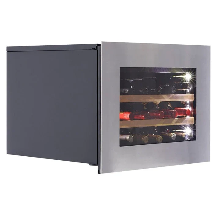 Weinkühlschrank 18 Flaschen Dunavox Glance-18 Stainless