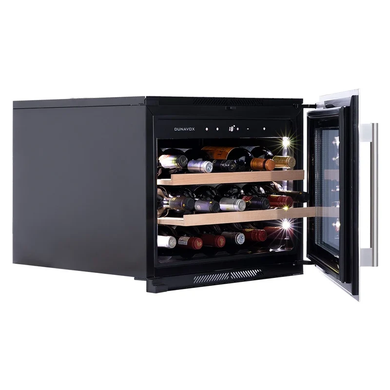 Weinkühlschrank 18 Flaschen Dunavox Soul-18 Stainless