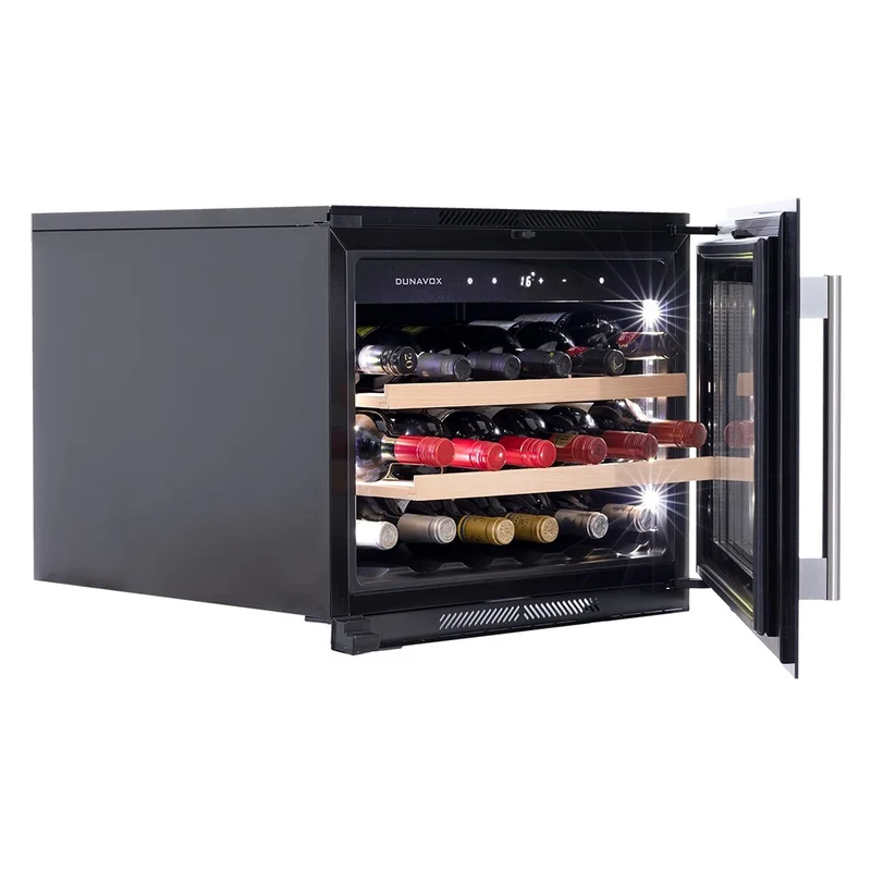 Weinkühlschrank 18 Flaschen Dunavox Soul-18 Stainless
