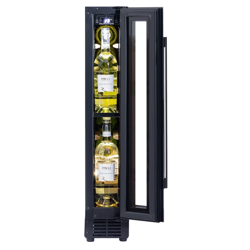 Weinkühlschrank 9 Flaschen Dunavox Flow-9 Stainless