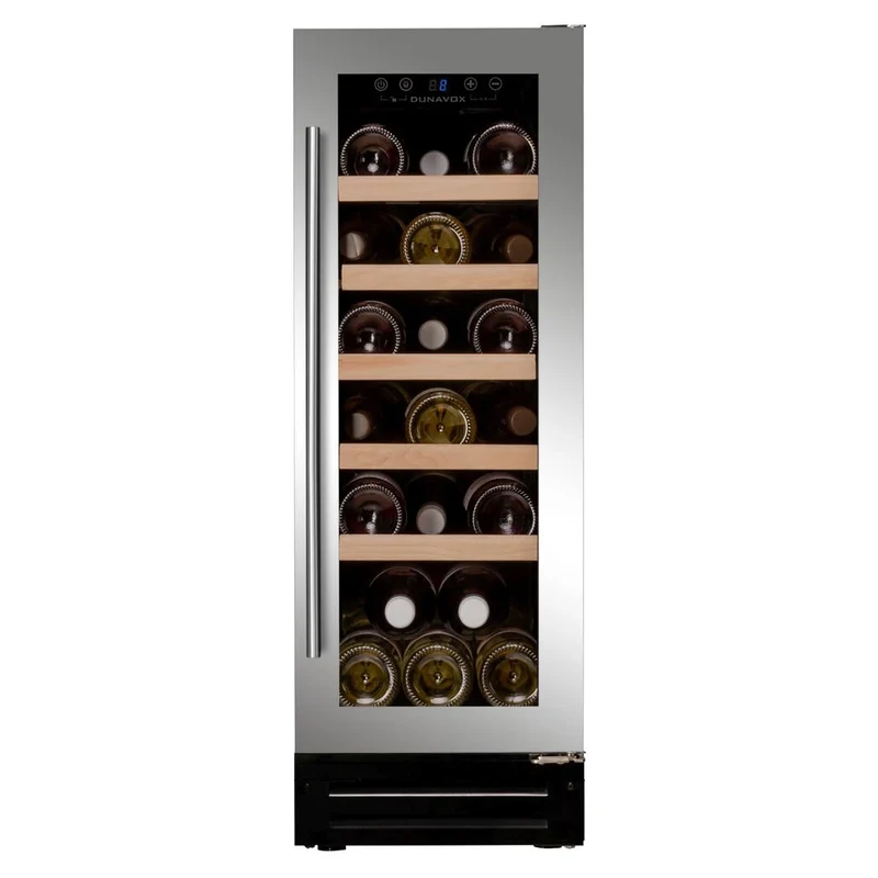 Weinkühlschrank 19 Flaschen Dunavox Flow-19 Stainless