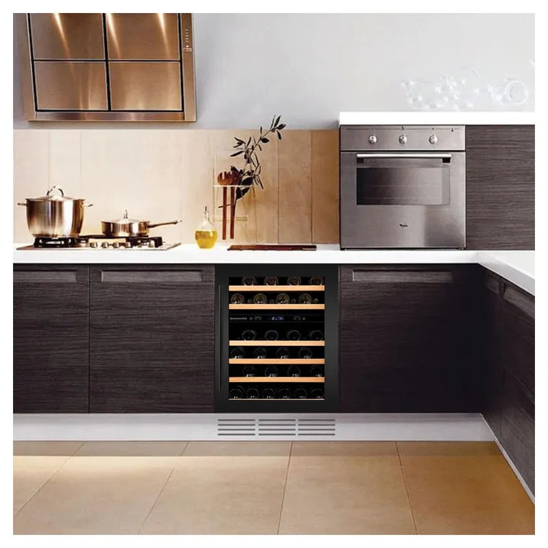 Weinkühlschrank 46 Flaschen Dunavox Flow-46D Black