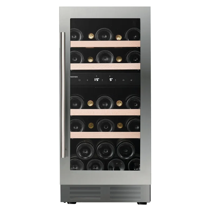 Weinkühlschrank 32 Flaschen Dunavox Flow-32D Stainless