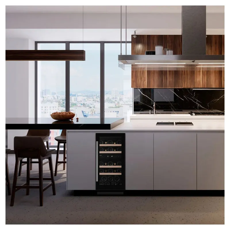 Weinkühlschrank 32 Flaschen Dunavox Flow-32D Black