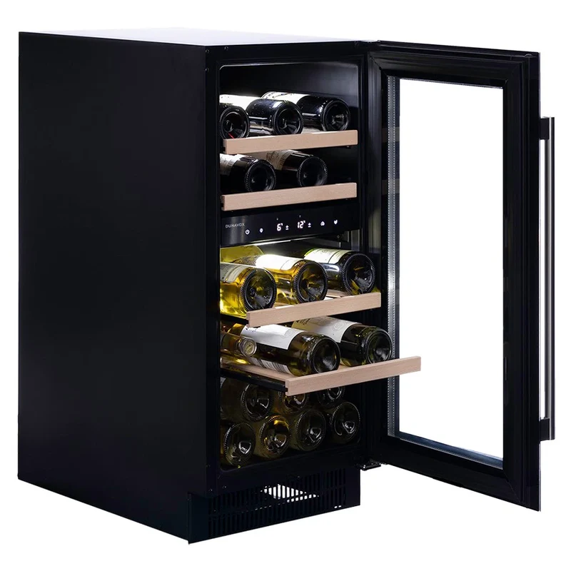 Weinkühlschrank 32 Flaschen Dunavox Flow-32D Black