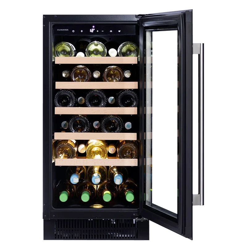 Weinkühlschrank 32 Flaschen Dunavox Flow-32 Black