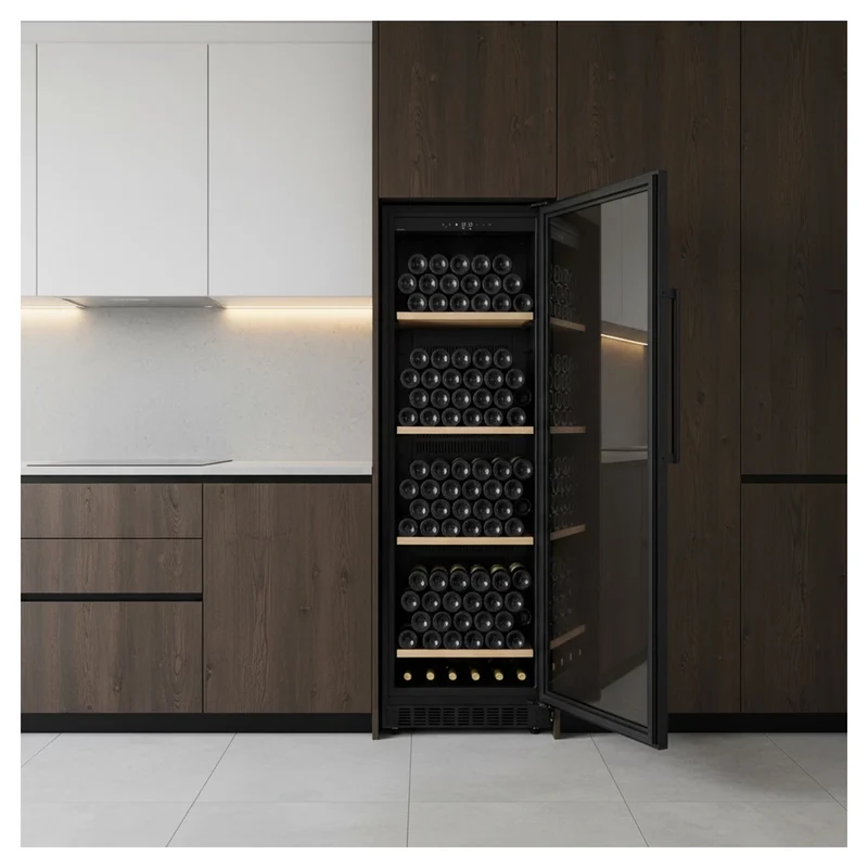 Weinkühlschrank 190 Flaschen Cavecool Ideal Emerald Display CC328MB-B1