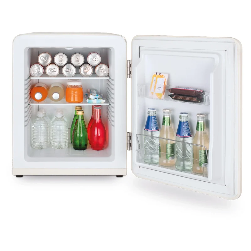 Retro Mini Kühlschrank H.Koenig TOAD8 creme