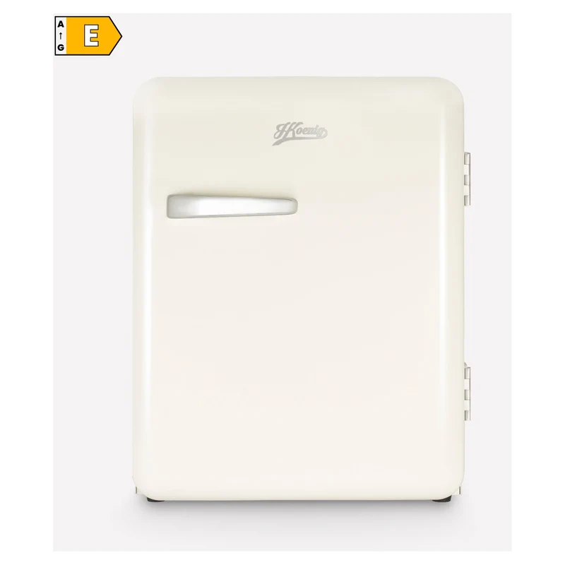 Retro Mini Kühlschrank H.Koenig TOAD8 creme