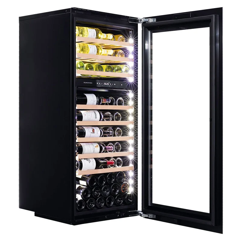 Weinkühlschrank 72 Flaschen Dunavox Glance-72