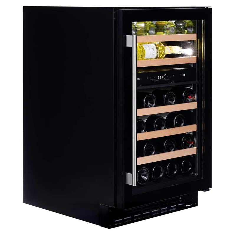 Weinkühlschrank 38 Flaschen Dunavox Flow-38 Black