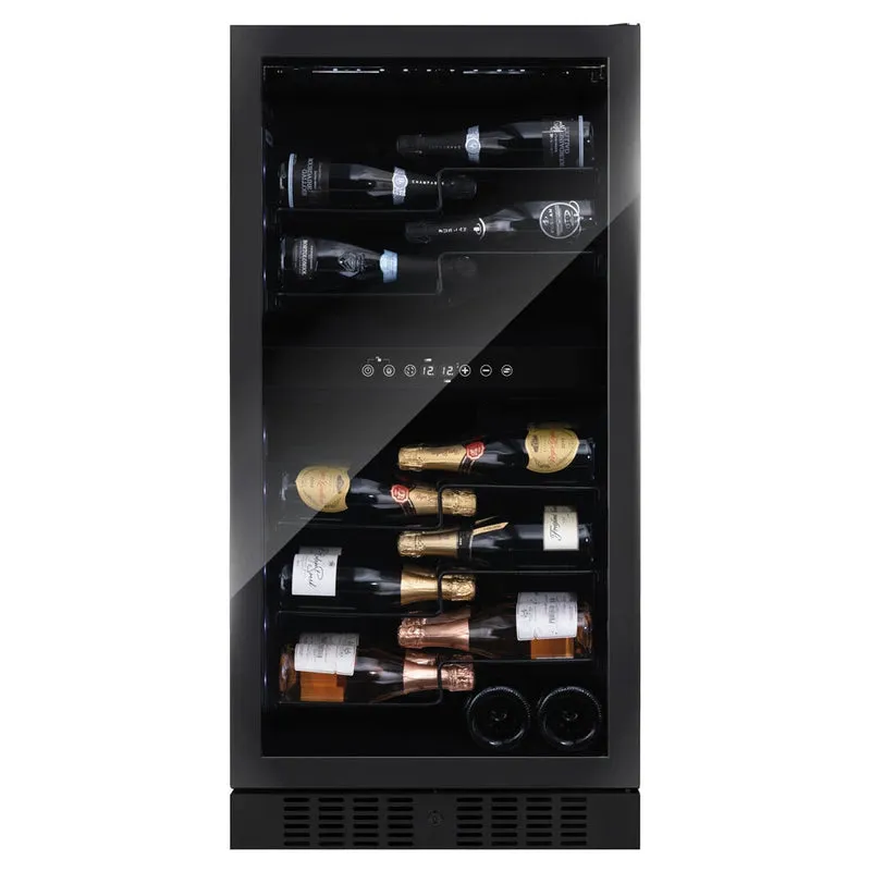 Champagnerkühlschrank 58 Flaschen Dunavox Sera-58 Black
