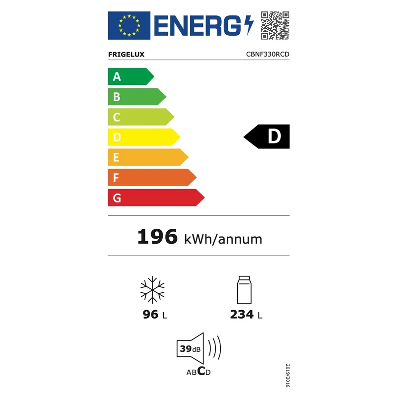 Retro Kühl-Gefrierkombination Frigelux CBNF330RCD creme