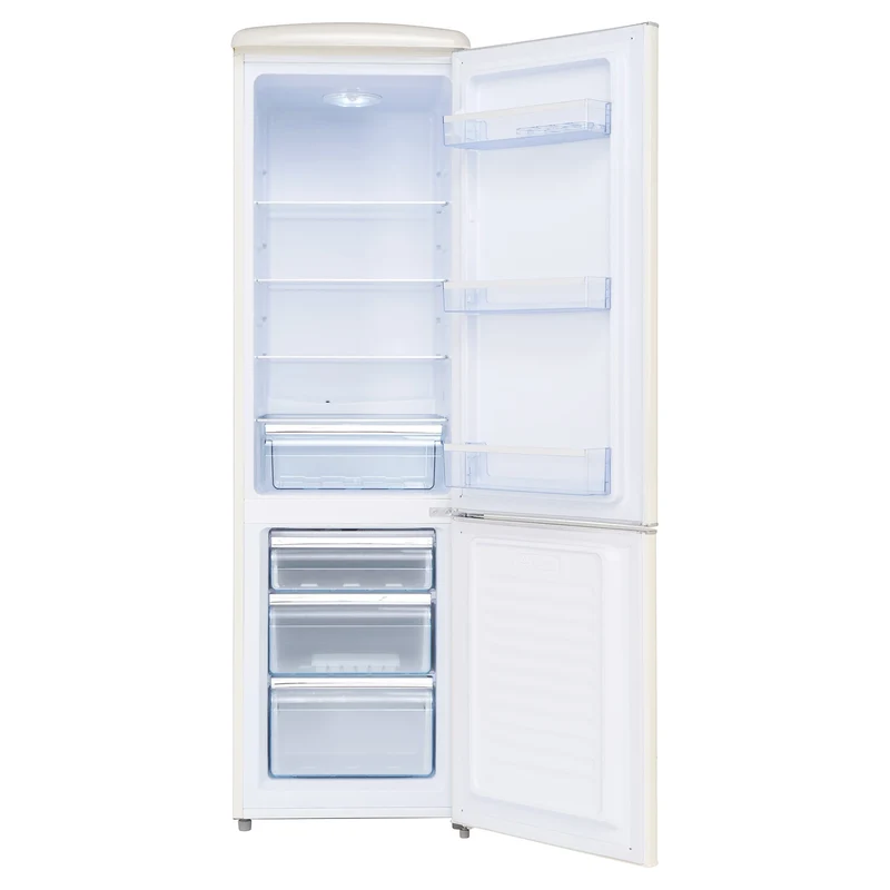 Retro Kühl-Gefrierkombination Frigelux CB255RCD creme