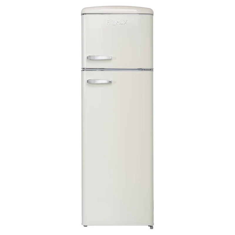 Retro Kühl-Gefrierkombination Frigelux RFDP246RCD creme