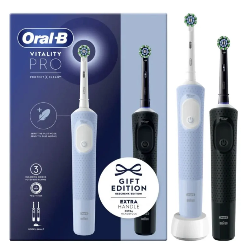 B-Ware Oral-B Vitality Pro D103 Duo 4210201446514 Elektrische Zahnbürste Mundpflege