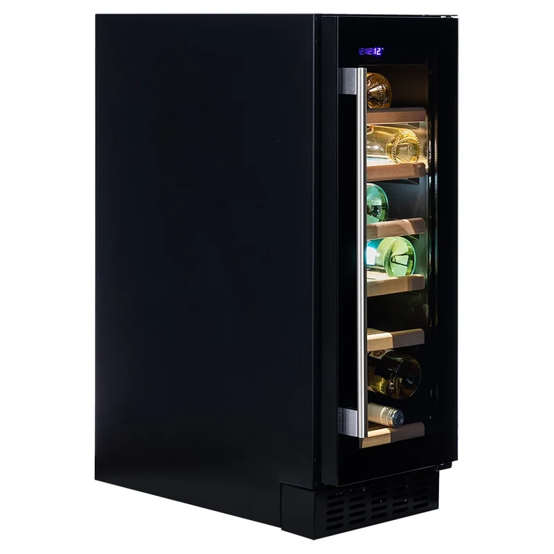 Weinkühlschrank 19 Flaschen Dunavox Flow-19 Black