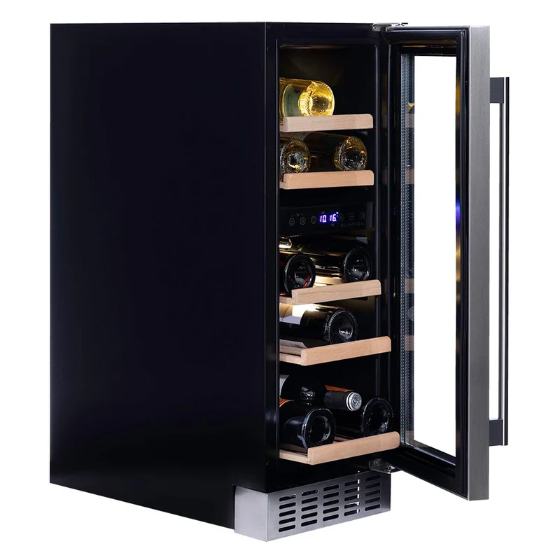Weinkühlschrank 17 Flaschen Dunavox Flow-17 Stainless