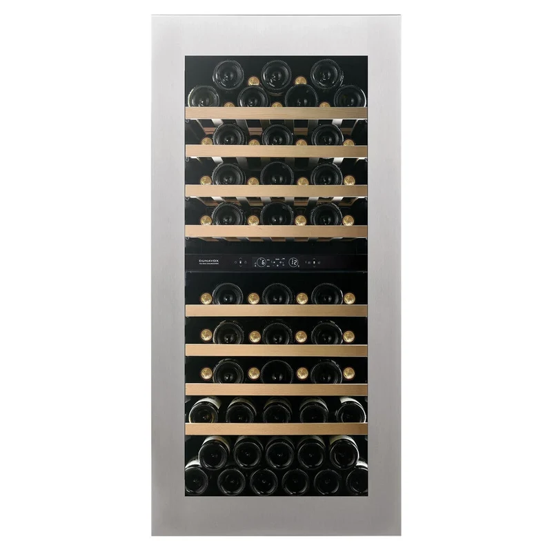 Weinkühlschrank 70 Flaschen Dunavox Horizon-70 Stainless