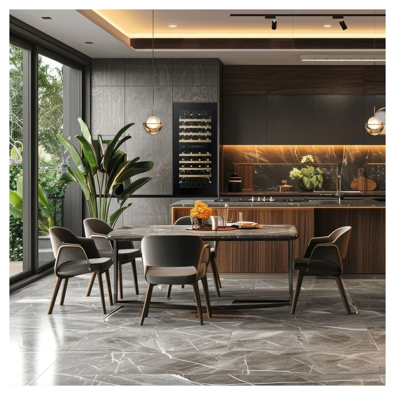 Weinkühlschrank 70 Flaschen Dunavox Horizon-70 Black