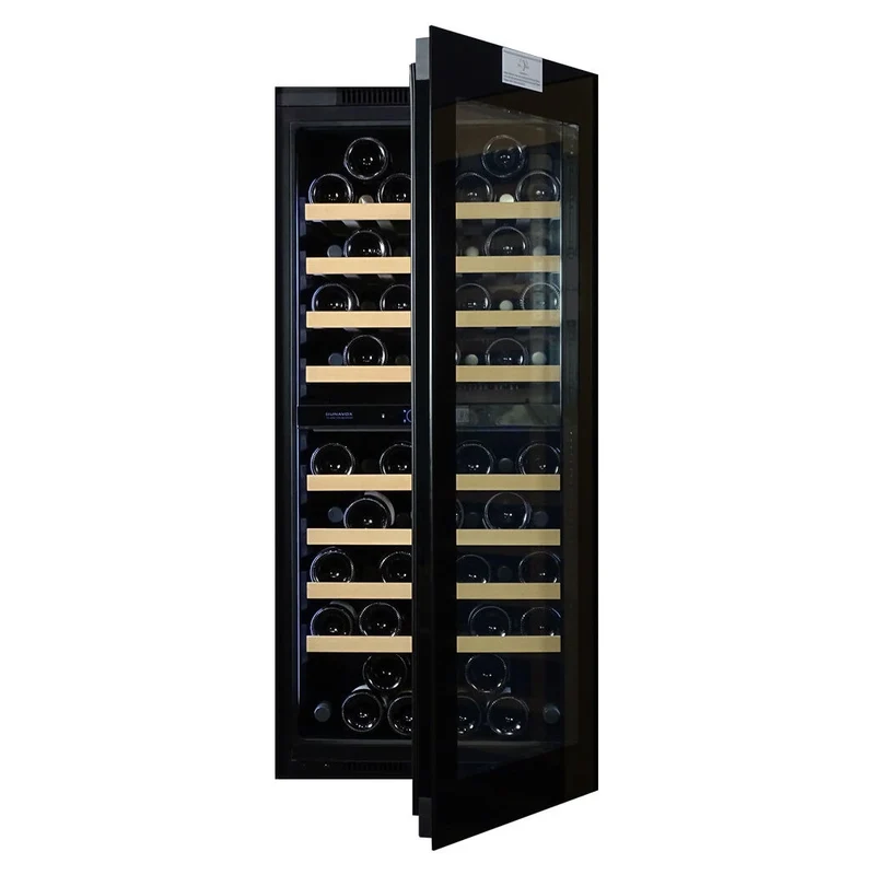 Weinkühlschrank 70 Flaschen Dunavox Horizon-70 Black