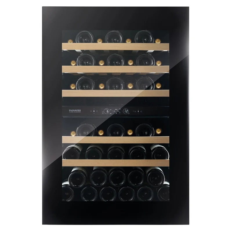 Weinkühlschrank 44 Flaschen Dunavox Horizon-44 Black