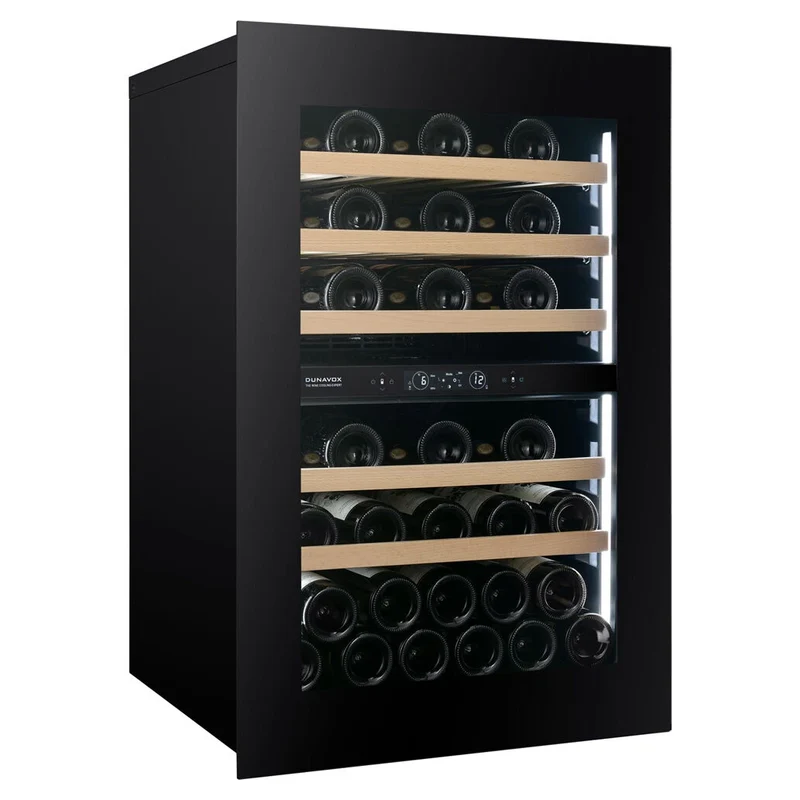 Weinkühlschrank 44 Flaschen Dunavox Horizon-44 Black