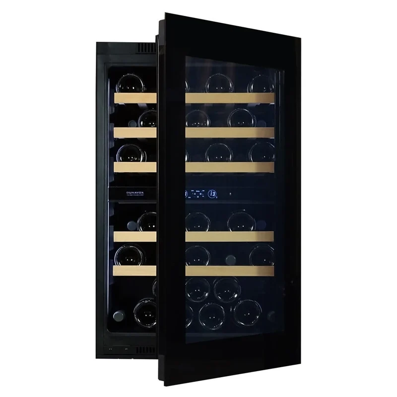 Weinkühlschrank 44 Flaschen Dunavox Horizon-44 Black