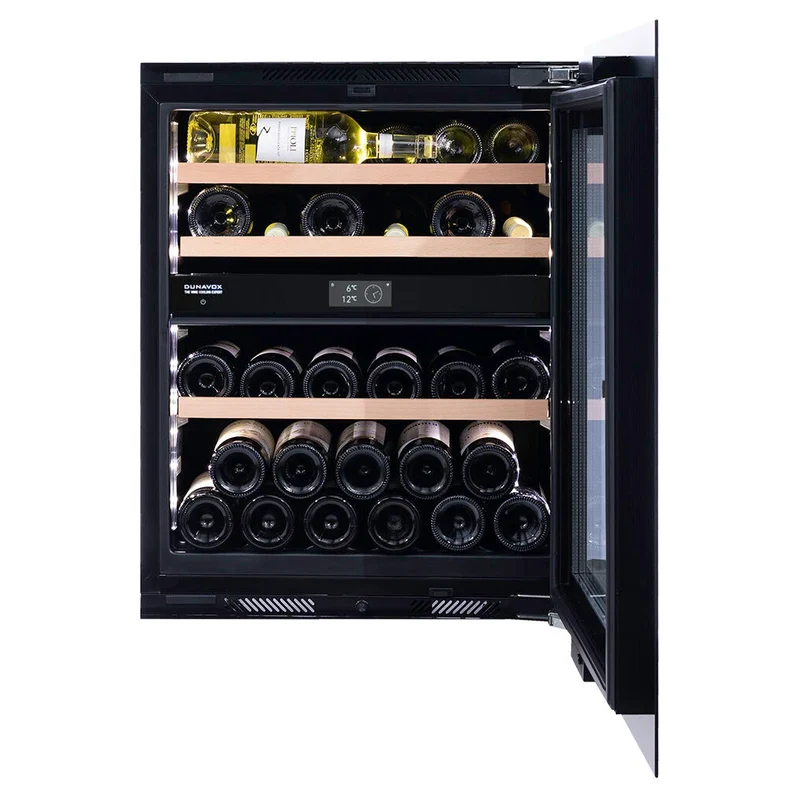 Weinkühlschrank 32 Flaschen Dunavox Noble-32 Panel Ready