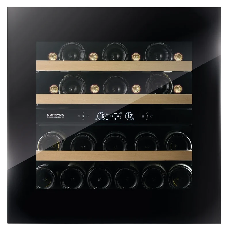 Weinkühlschrank 25 Flaschen Dunavox Horizon-25 Black
