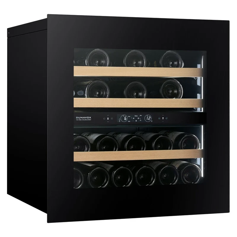 Weinkühlschrank 25 Flaschen Dunavox Horizon-25 Black