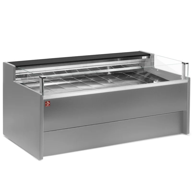 Selbstbedienungs-Kühltheke mit Umluftkühlung , 2000 mm , Gekühlter Unterbau, VZ20/G8-VR2/SS