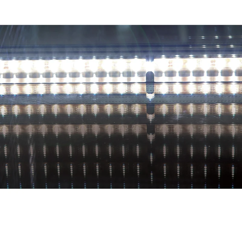 Tisch-Wärmevitrine Schwarz , 2 Ebenen , für GN 1/1 & EN 400x600, VHDP-B1