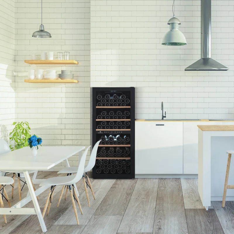 Weinkühlschrank 77 Flaschen Cavecool Raw Zircon CC201DB