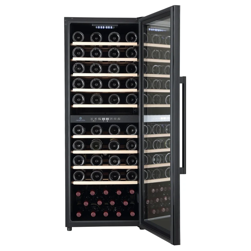 Weinkühlschrank 77 Flaschen Cavecool Raw Zircon CC201DB