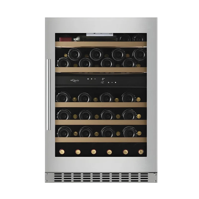 Weinkühlschrank 53 Flaschen mQuvée WineCave 800 60D Stainless
