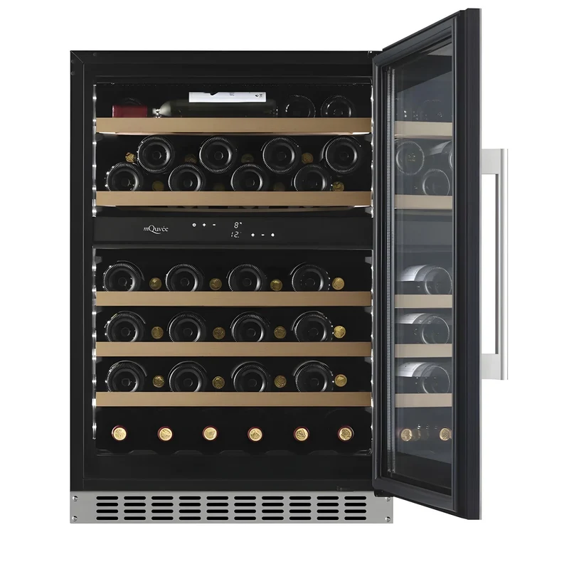 Weinkühlschrank 53 Flaschen mQuvée WineCave 800 60D Stainless