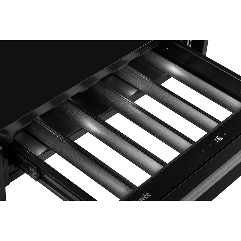 Weinkühlschublade WineKeeper Exclusive 5S Fullglass Black Push-Pull