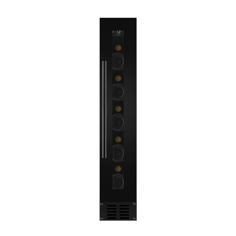 Weinkühlschrank 10 Flaschen mQuvée WineCave 700 15S Anthracite Black