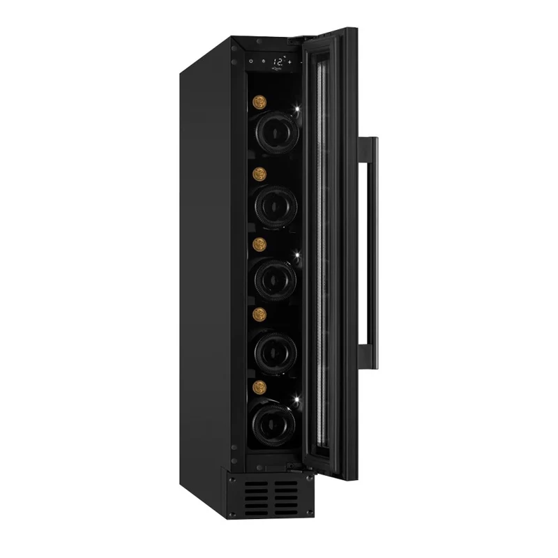 Weinkühlschrank 10 Flaschen mQuvée WineCave 700 15S Anthracite Black