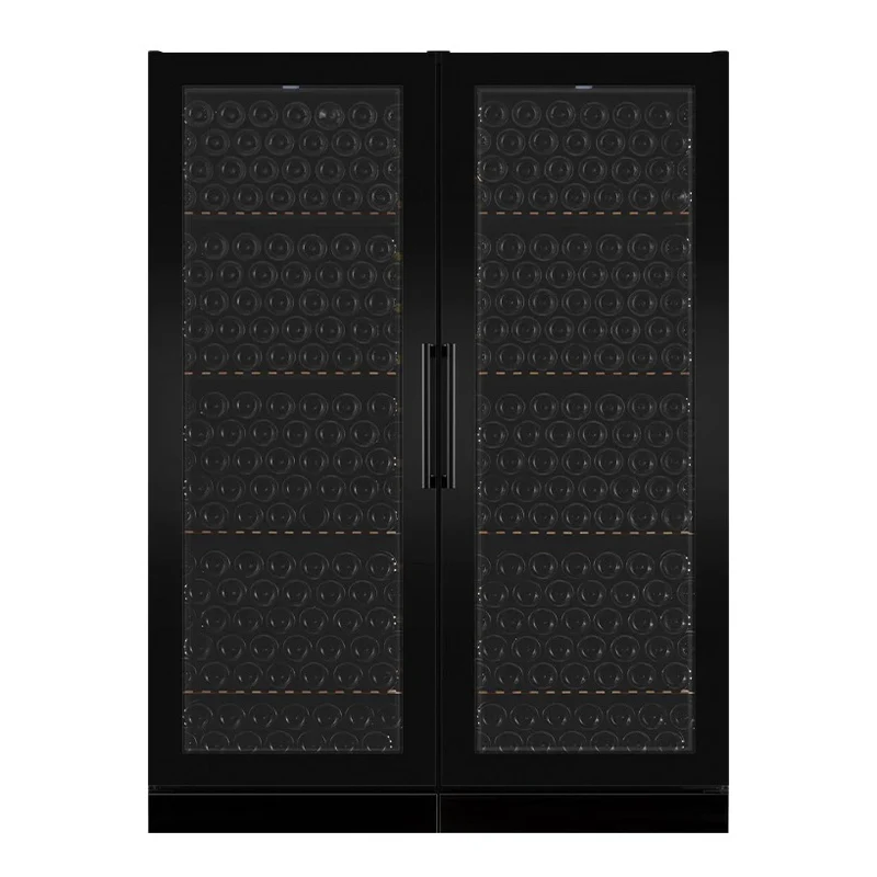 Weinlimaschrank 546 Flaschen mQuvée Velvet 220 Glass Double Door