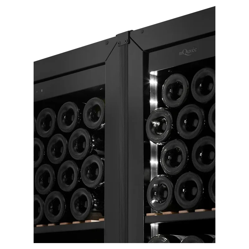 Weinlimaschrank 546 Flaschen mQuvée Velvet 220 Glass Double Door