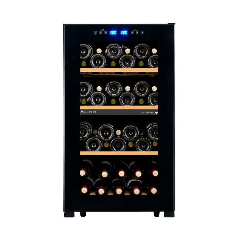 Weinkühlschrank 50 Flaschen La Sommelière LS51.2ZBLACK