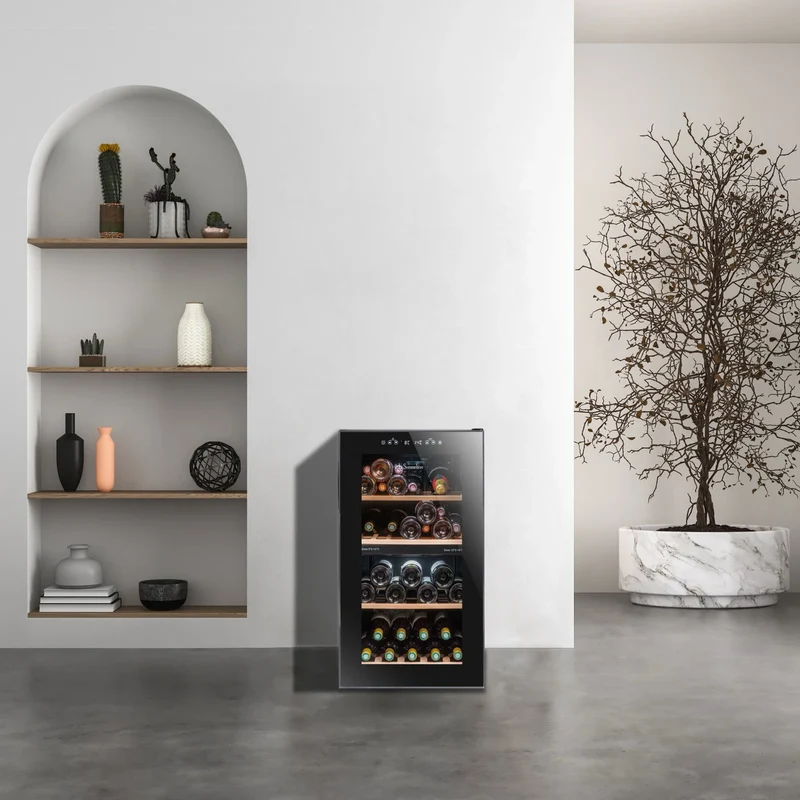 Weinkühlschrank 50 Flaschen La Sommelière LS51.2ZBLACK