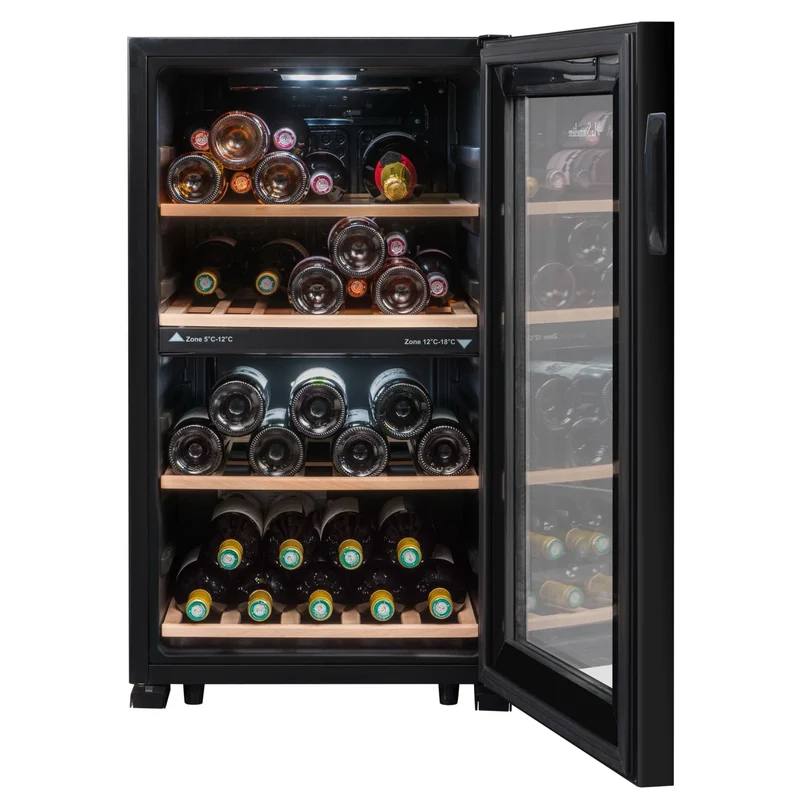 Weinkühlschrank 50 Flaschen La Sommelière LS51.2ZBLACK