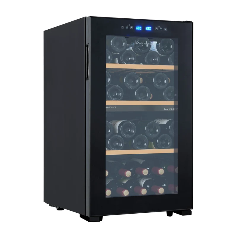 Weinkühlschrank 50 Flaschen La Sommelière LS51.2ZBLACK