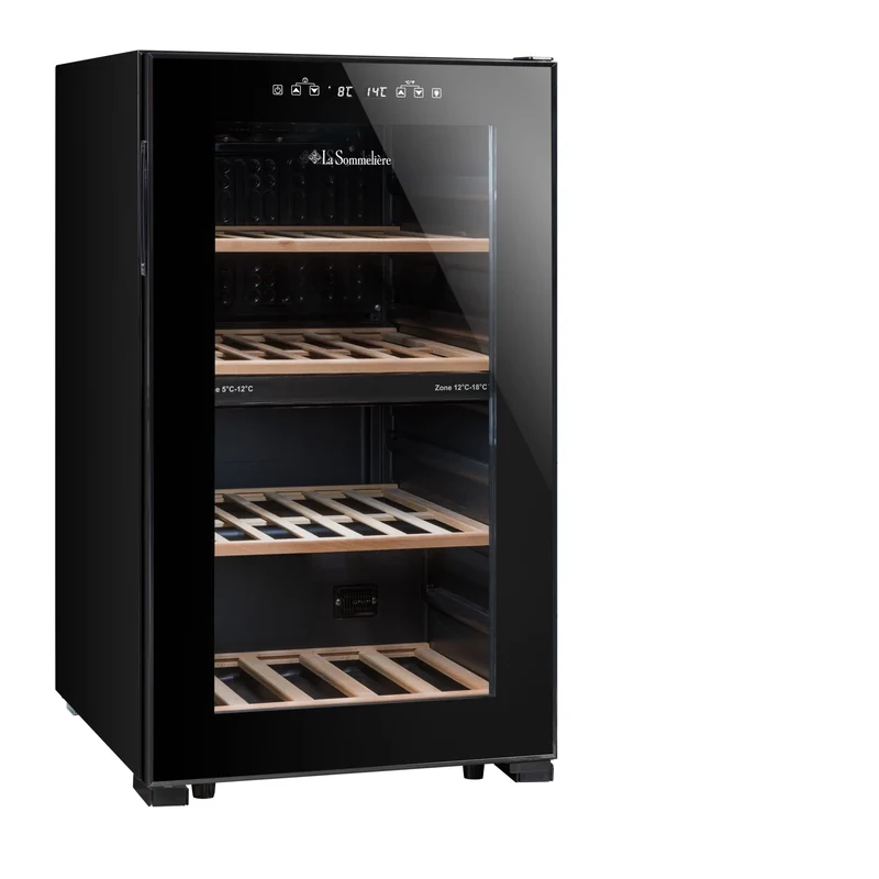 Weinkühlschrank 50 Flaschen La Sommelière LS51.2ZBLACK