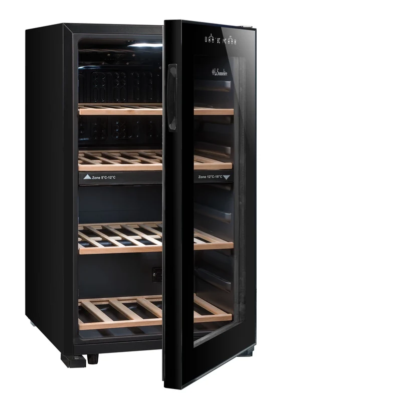 Weinkühlschrank 50 Flaschen La Sommelière LS51.2ZBLACK