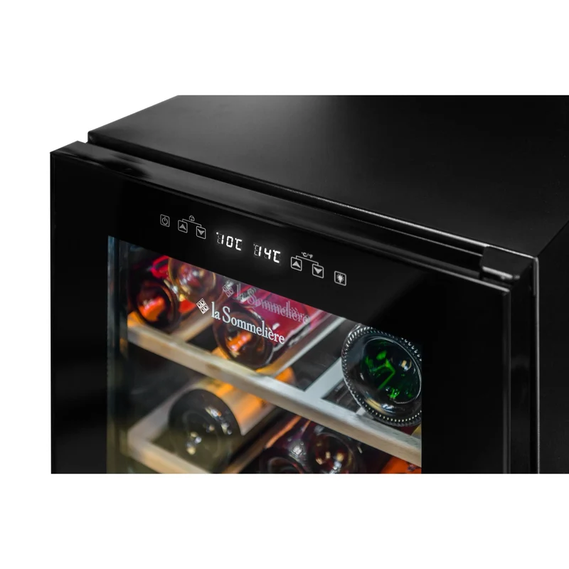 Weinkühlschrank 50 Flaschen La Sommelière LS51.2ZBLACK
